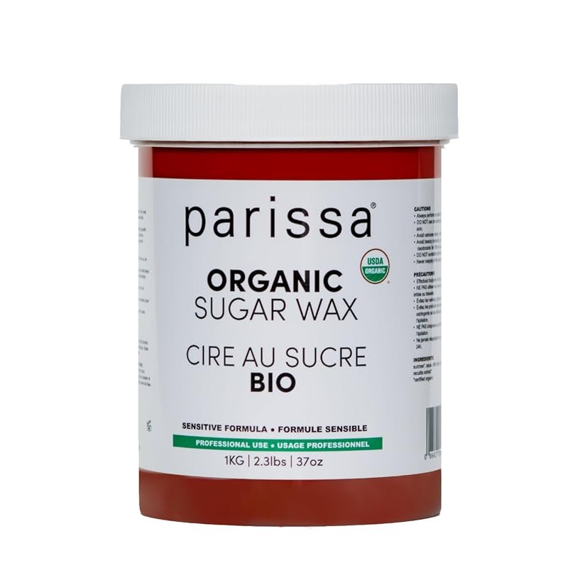 Parissa Organic Body Sugar Wax – 2.3 lb vegan, cruelty‑free formula pr