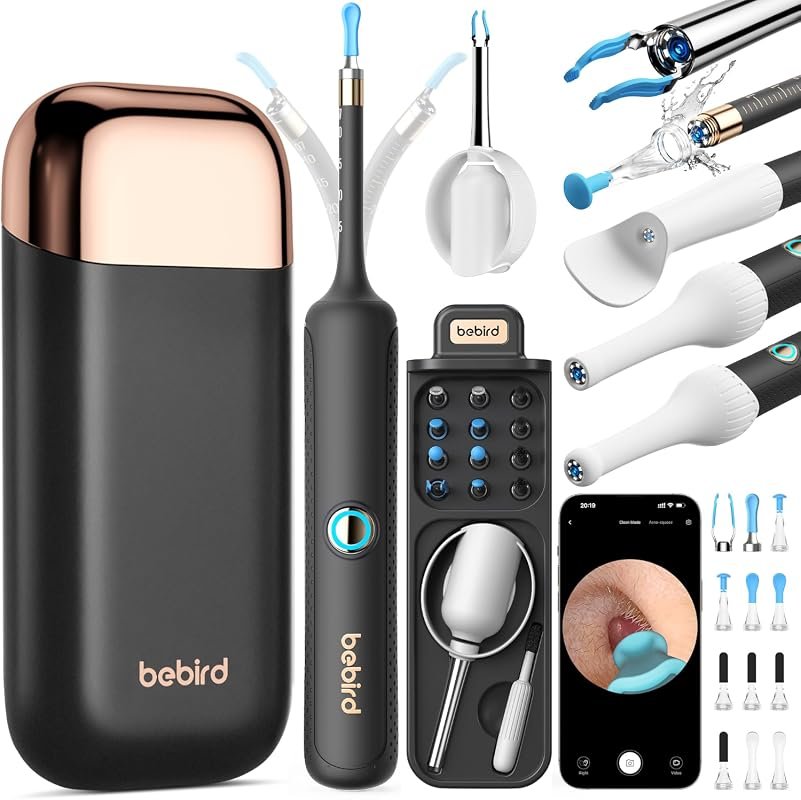 BEBIRD R37R Ear Wax Removal Kit with High‑Definition Flexible Scope Ca