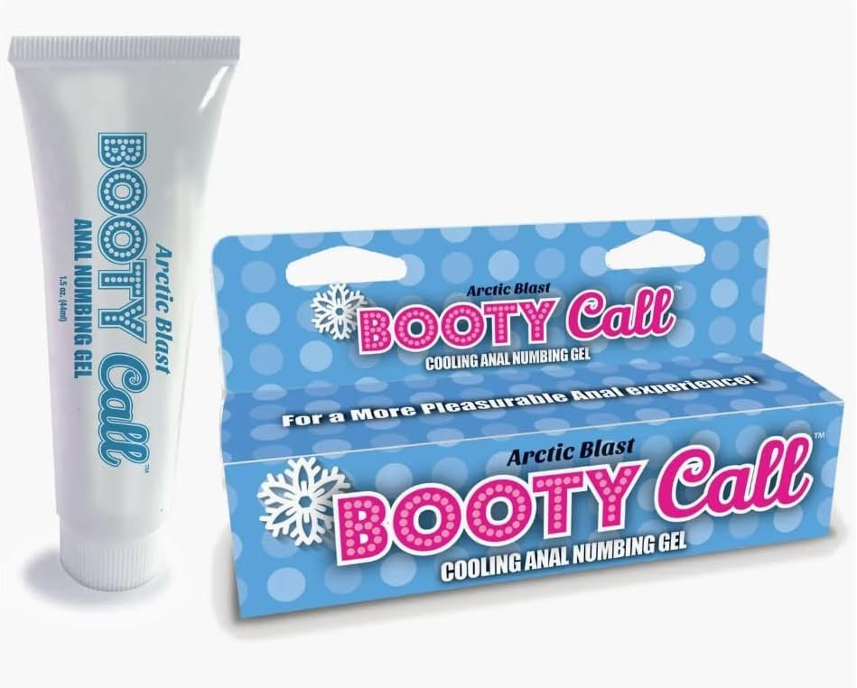 BootyCall Arctic Blast Numbing Gel – Intense Cooling Formula