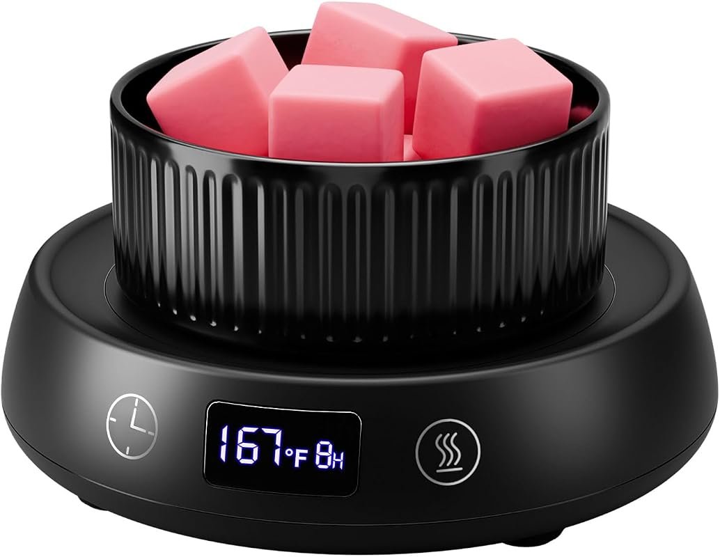 Electric Candle Warmer and Wax Melt Warmer for scented wax cubes, prov