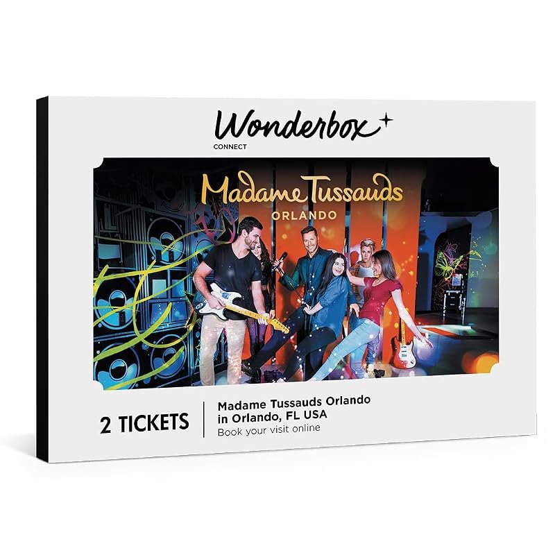 Wonderbox Madame Tussauds Orlando experience – two tickets for the wor