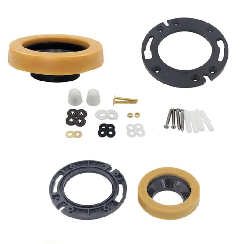 Butter Heavy‑Duty Wax Ring Kit with Reinforced Flange Bolts – Universa