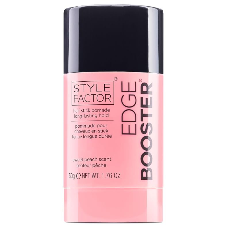 Style Factor EDGE BOOSTER Wax Pomade – Beeswax, Hold, Tames Flyaways,