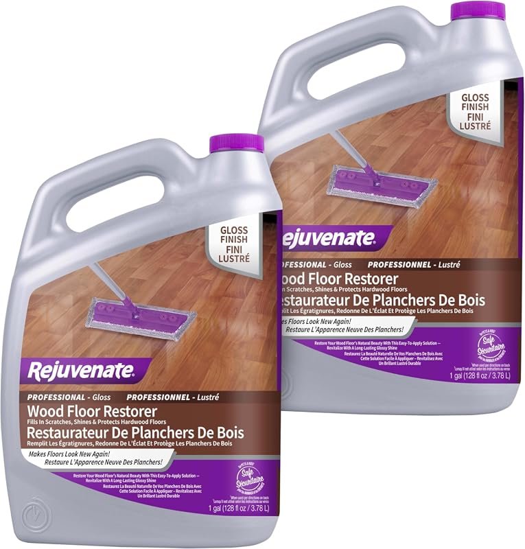 Rejuvenate Professional Wood Floor Restorer – 1‑Gal (2‑Pack) Gloss Fin