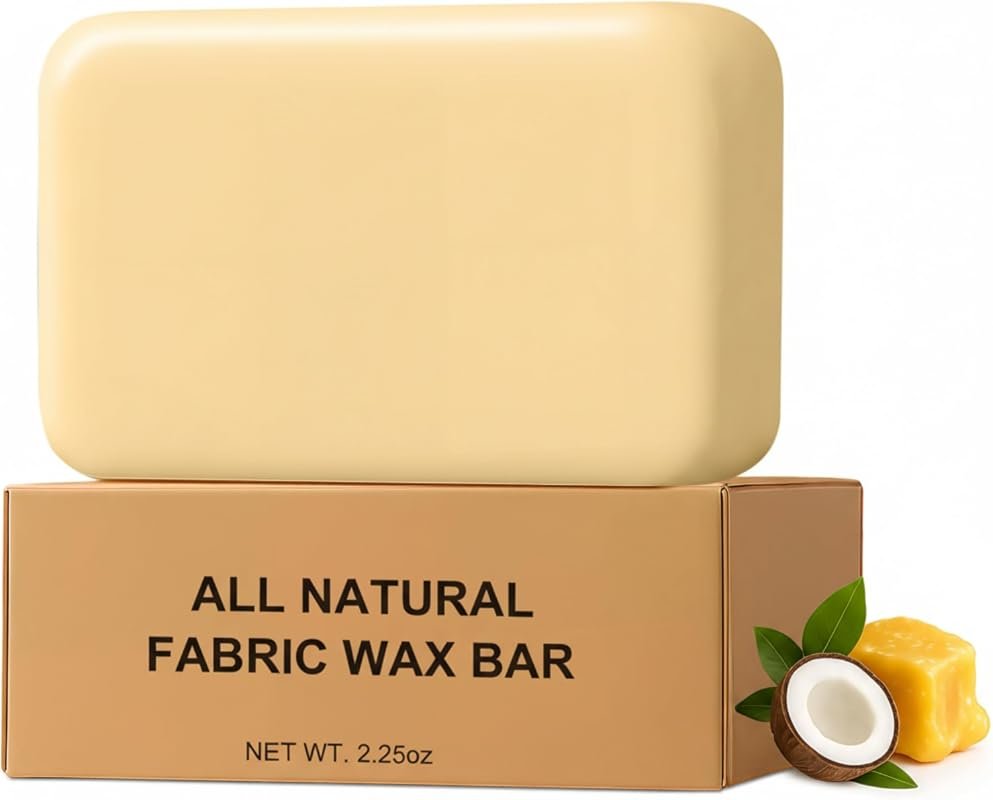 Fabric Wax Bar – 2.25 oz Heavy‑Duty Waterproof and Water‑Repellent Tre