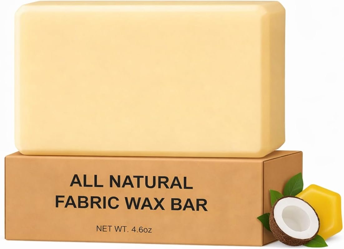 Fabric Wax Large Bar – 4.6 oz Heavy‑Duty Waterproof Treatment for Waxe