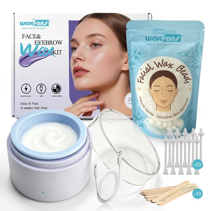 Waxfans Mini Wax Kit – Hair removal with 100g wax beads