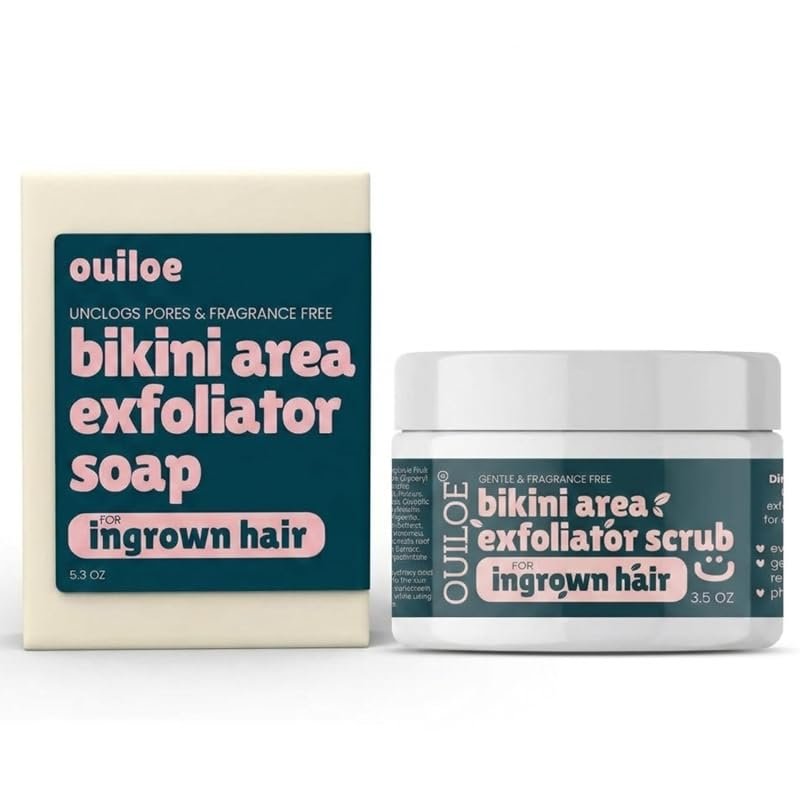 Bikini Exfoliating Scrub – Targets Ingrown Hair and Razor Bumps in Bik