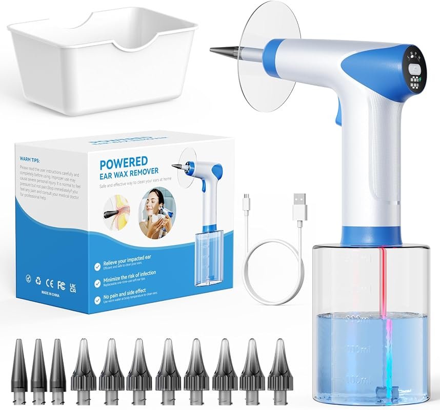 Electric Ear Wax Removal Kit – Powerful Irrigation System