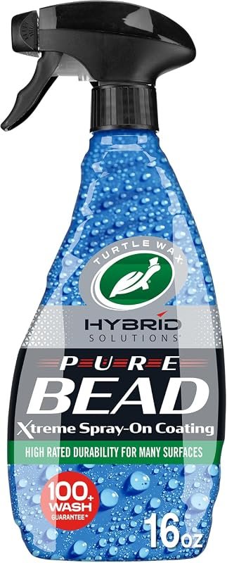 Turtle Wax Hybrid Solutions Pure Bead Coating Spray – 16 oz, Durable G