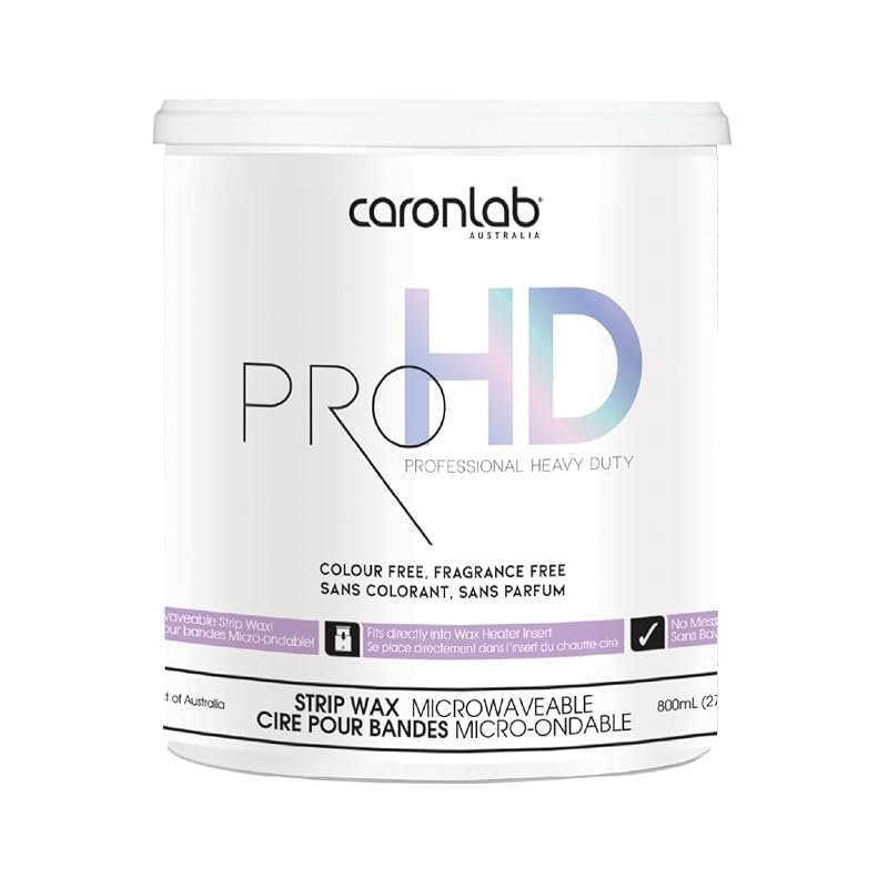 Caronlab Pro HD 27 fl oz Fragrance‑Free Strip Wax – Gentle Soft Formul