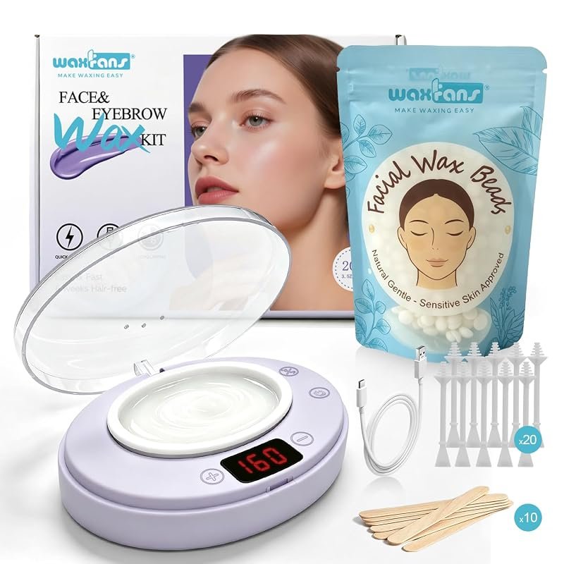 Waxfans At‑Home Waxing Kit – Mini wax pot