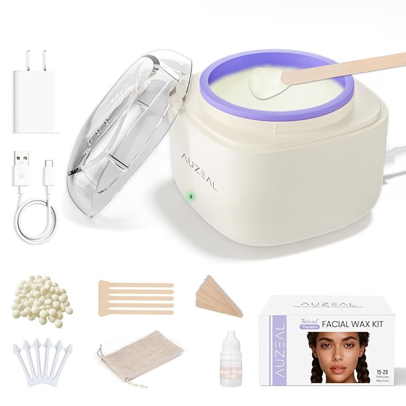 GlamPro Mini Face Wax Kit – Complete facial waxing set