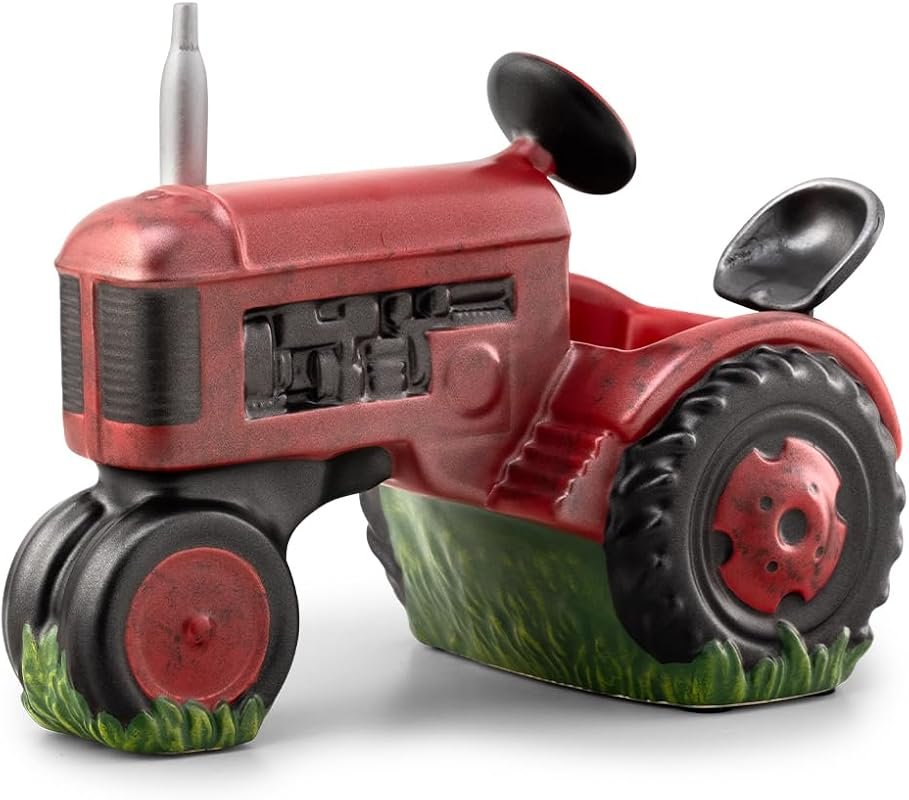 Scentsy Country Roots Wax Warmer Electric Ceramic Tractor Design Perfe